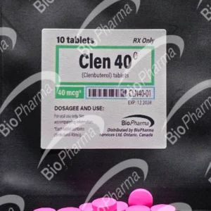 Clenabol 40mcg Tablet (Clenbuterol) Pack of 10 Tablet's